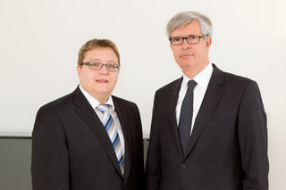 Die Vorstände der Energieregulierungsbehörde E-Control, Martin Graf und Walter Boltz