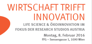Wirtschaft trifft Innovation Wirtschaft trifft Innovation